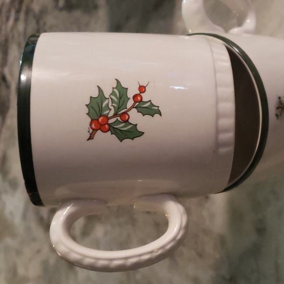 Cuthbertson Original Christmas Tree Made in England Coffee Mug Set Of 4 #2 - Picture 4 of 6